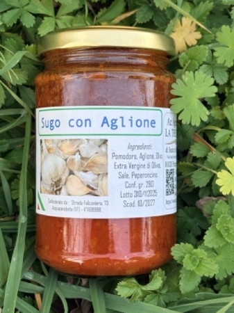 Sugo con Aglione (cont. 280gr) Derivati dell'Aglione