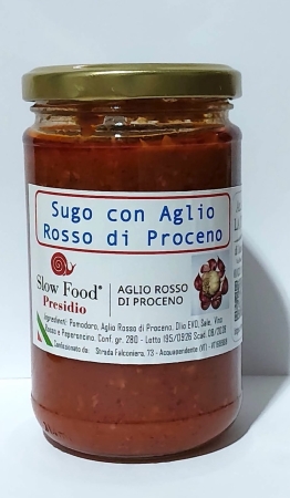 Sugo pronto con Aglio Rosso di Proceno Derivati dell'Aglio Rosso di Proceno